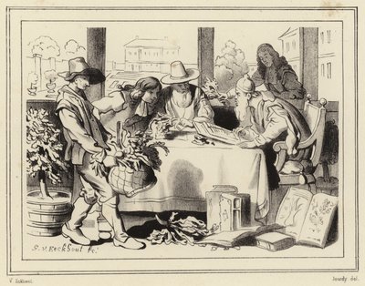 Botaniker på jobbet av Gerbrand van den Eeckhout